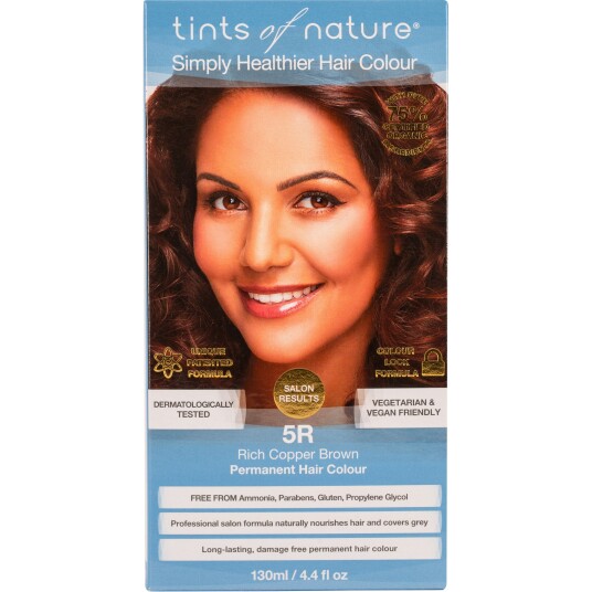 Tints of Nature Permanent Rich Copper Brown 5R 130 ml Tints of Nature Permanent Rich Copper Brown 5R 130 ml