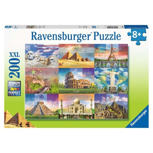 Ravensburger Monuments Of The World 200pcs Ravensburger Monuments Of The World 200pcs