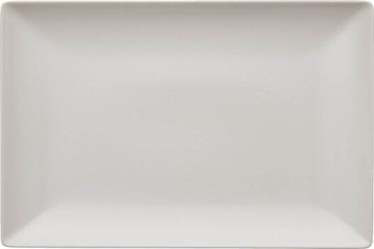 Aida - Quadro tallerken 30x20 cm hvit