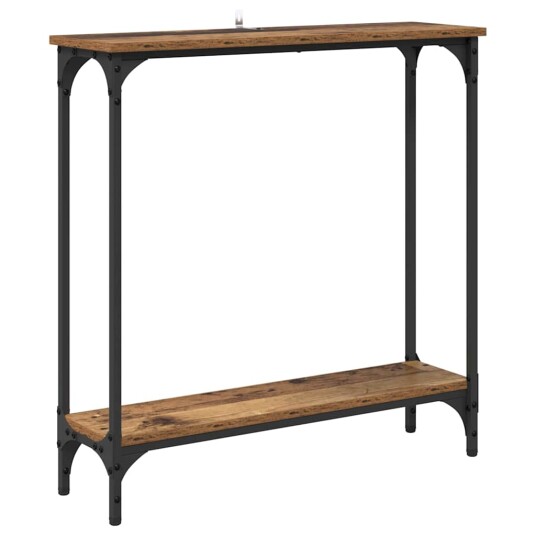  Konsollbord Gamle tre 75 x 22,5 x 75 cm Konstruert tre