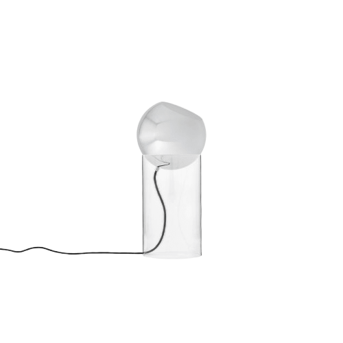 &Tradition Topan VP14 Gulvlampe Klar Akryl/ Krom