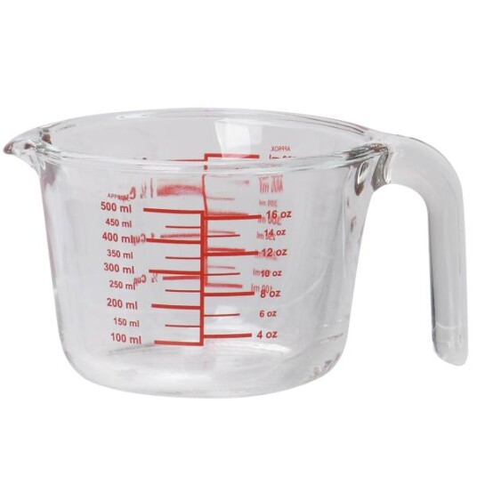 Modern House  bAYk målebeger glass 0,5L