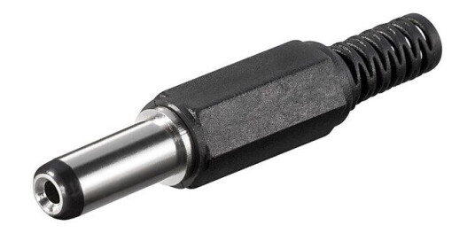 Pro DC plug with cable protector Pro DC plug with cable protector