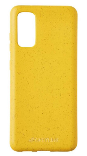 GreyLime Samsung Galaxy S20 Biodegradable Cover, Yellow