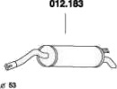 PEDOL 012.183 Bakre eksospotte PEDOL 012.183 Bakre eksospotte