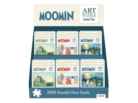 Mumin Art Puslespil Display 200 Brikker