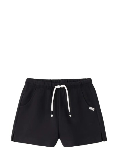 Mango Cotton Shorts With Pockets Black 11 12