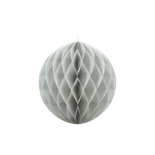 Lys Grå Honeycomb Ball 20 cm Lys Grå Honeycomb Ball 20 cm