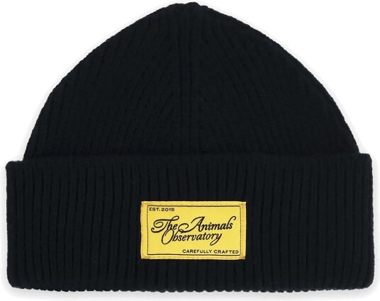 THE ANIMALS OBSERVATORY Pony Kid Beanie   Navy   ONE SIZE