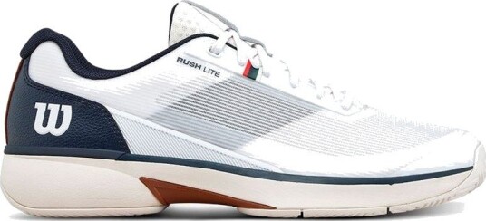 Wilson Rush Lite 5 CLC Allcourt Tennis sko herre White/Navy Blazer/Tofu 44