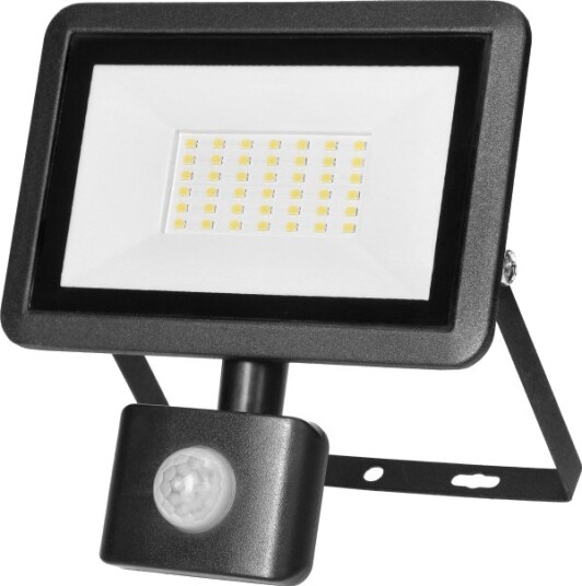 Orno Faro S Led Flomlys Med Pir 30W 2400Lm Ip44 4000K Aluminium + Glass Orno Faro S Led Flomlys Med Pir 30W 2400Lm Ip44 4000K Aluminium + Glass