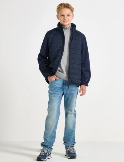 Lindex Jacket Hybrid Light Padded Navy 146 Lindex Jacket Hybrid Light Padded Navy 146
