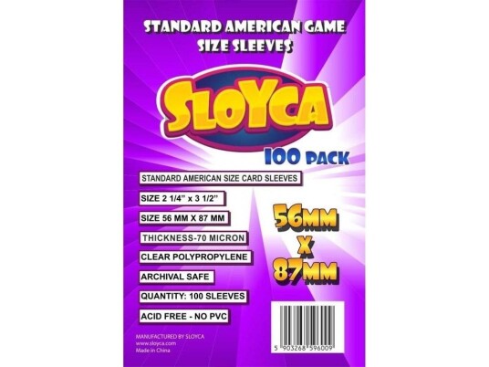 Baldar T-Shirts Standard American 56X87mm 100Stk Sloyca Baldar T-Shirts Standard American 56X87mm 100Stk Sloyca