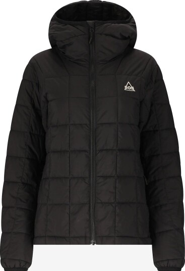 SOS Haumea W Insulated Packable Hoody J BLACK S SOS Haumea W Insulated Packable Hoody J BLACK S
