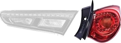 VAN WEZEL 0113922 Baklykt
