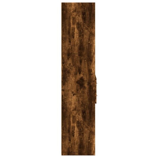Highboard røkt eik 70x42,5x185 cm konstruert tre 8721102655555