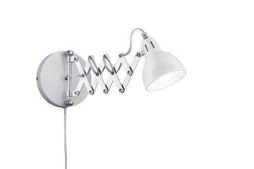 Trio Lighting Scissor vegglampe, hvit