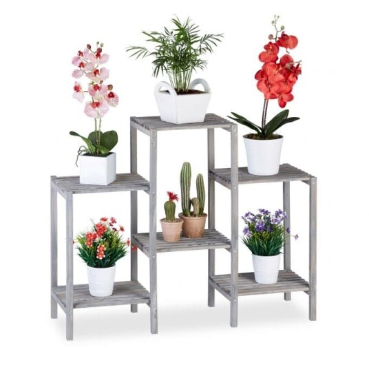 Plantehylle med 6 7 hyller