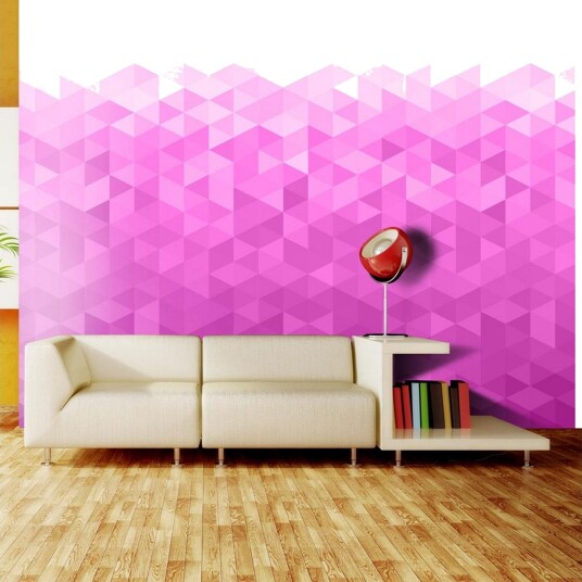 Bakgrunn Pink Pixel 100x70 - Artgeist sp. z o. o.