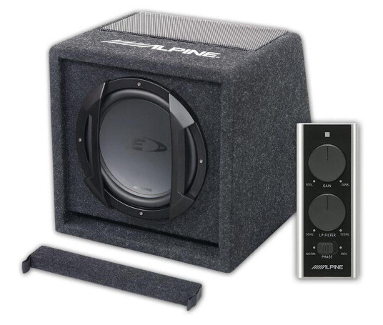 Alpine SWE-815 aktiv subwoofer 8" subwoofer, 100W RMS, bassremote Alpine SWE-815 aktiv subwoofer 8" subwoofer, 100W RMS, bassremote