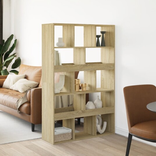 Romdeler sonoma eik 100x33x156,5 cm konstruert tre