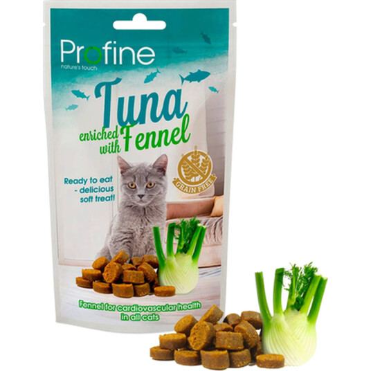 Cat Semi Moist Snack Tunfisk Og Fennikel 50G