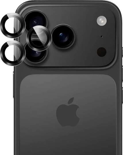 Alkaya Lens Shield Kameralinsebeskytter for iPhone 17 Pro/17 Pro Max Transparent