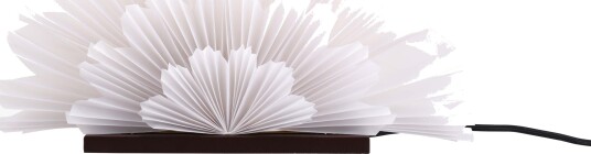 Watt & Veke Mezza Snöblomma WHITE/ COFFEE 25X20X46 Watt & Veke Mezza Snöblomma WHITE/ COFFEE 25X20X46