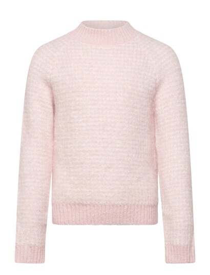 Grunt Grcienne Ls Crew Knit Pink S/10Y Grunt Grcienne Ls Crew Knit Pink S/10Y