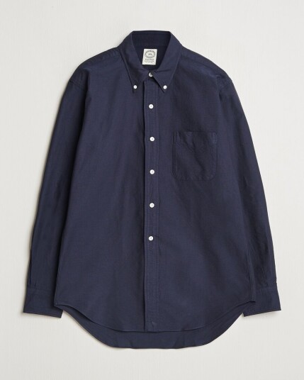 Kamakura Shirts Vintage Ivy Oxford Button Down Shirt Navy
