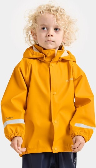 Didriksons Slaskeman Kids' Jacket Oat Yellow