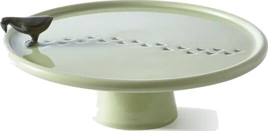 POLSPOTTEN Plate Walking Duck   Green   L30X W30X H8.3CM