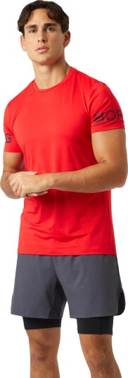 Björn Borg Trenings T-skjorte med Rund Hals - Flame Scarlet - XXL
