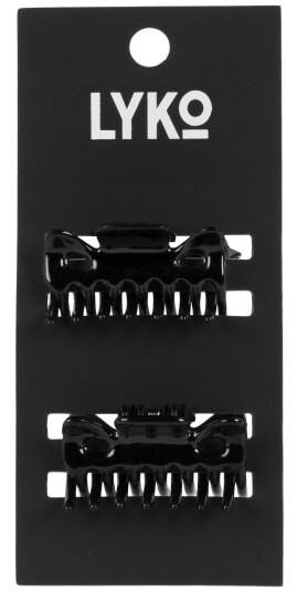 By Lyko Hair Clip 2 Pack Black By Lyko Hair Clip 2 Pack Black