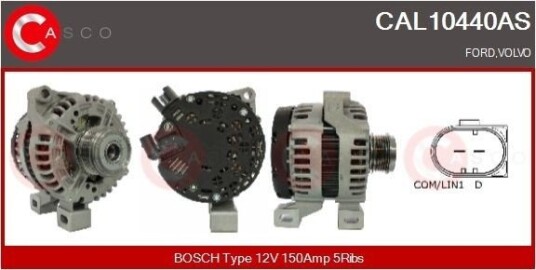 CASCO CAL10440AS Dynamo