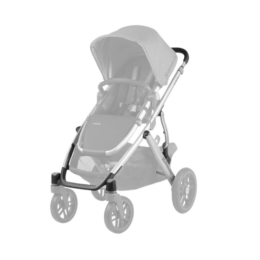 Uppababy Reservdelschassi Vista Silver/Svart Läder 2018