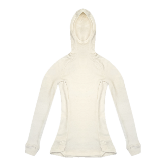 Janus Airwool Merino 260 Hood W Marshmallow M