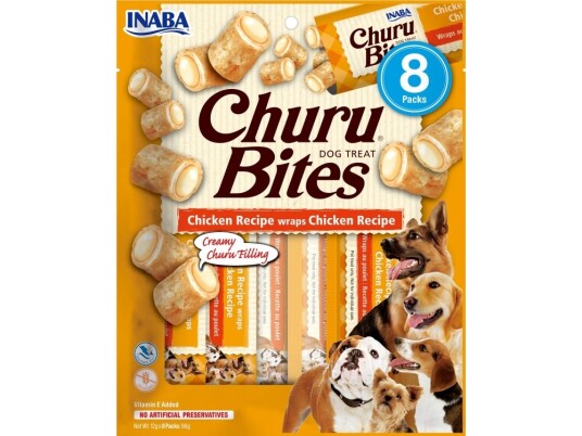 Churu Kylling Wraps 12g 8-pakning - Myke Hundesnacks uten Korn