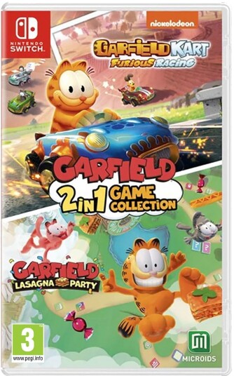 Garfield 2 i 1 Spillpakke Nintendo Switch Garfield 2 i 1 Spillpakke Nintendo Switch