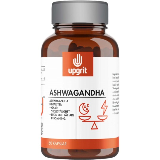 Upgrit Ashwaganda 60 stk Upgrit Ashwaganda 60 stk