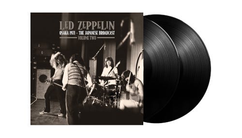Led Zeppelin Osaka 1971 The Japanes Broadcast Vol. 2 LP/Vinyl Led Zeppelin Osaka 1971 The Japanes Broadcast Vol. 2 LP/Vinyl