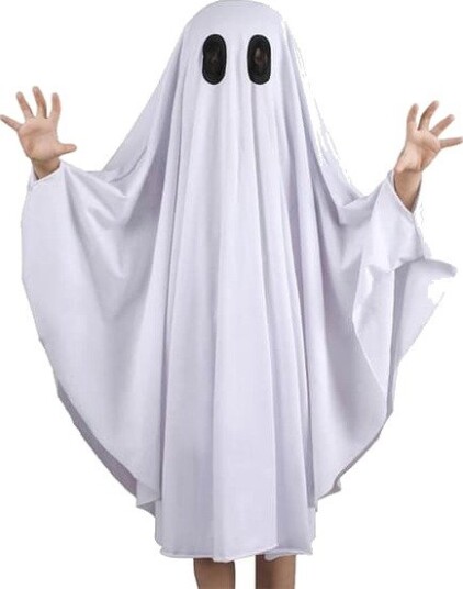 Halloween Spøkelseskappe til Barn 1-9 år