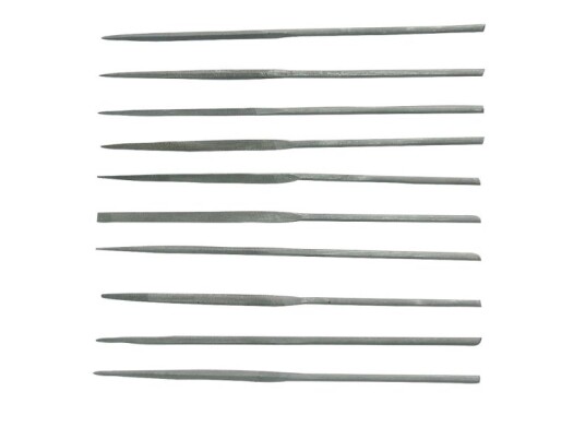 Mega Needle Files, Set Of 10 Pcs. - 32010 Mega Needle Files, Set Of 10 Pcs. - 32010