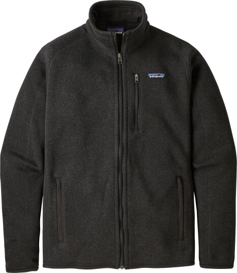 Patagonia Men's Better Sweater Fleece Jacket Black XXL, Black Patagonia Men's Better Sweater Fleece Jacket Black XXL, Black
