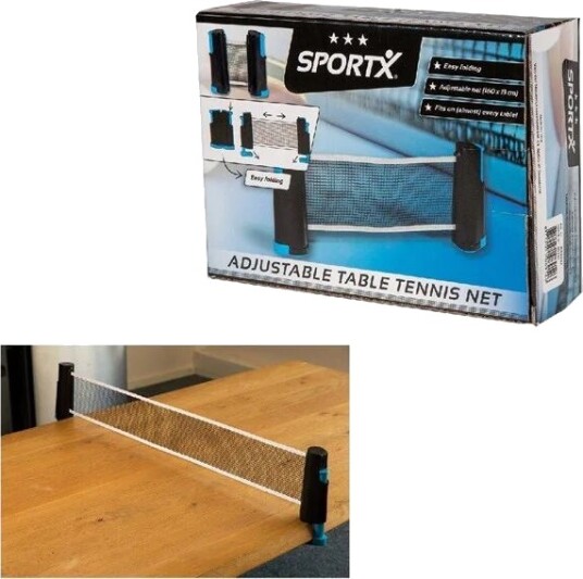 Sportx Roll Up Table Tennis Net