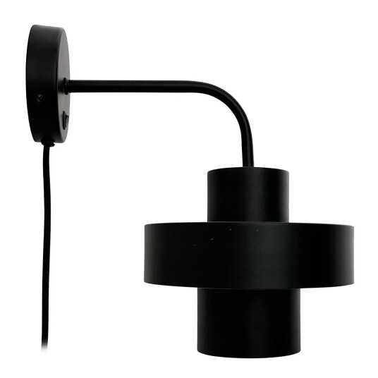 Dyberg Larsen Stoke vegglampe 29 cm svart Dyberg Larsen Stoke vegglampe 29 cm svart