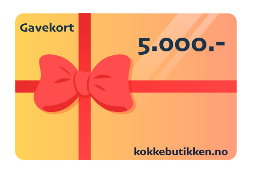 Kokkebutikken As Kokkebutikkens gavekort Kokkebutikken As Kokkebutikkens gavekort