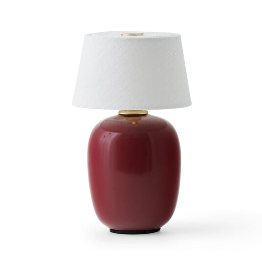 Audo Copenhagen Torso Portable Bordlampe Ruby