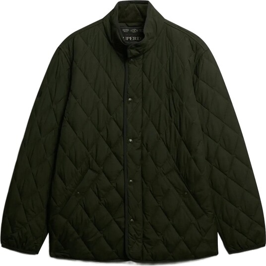 Superdry Quilted Estate Jacket SURPLUS GOODS OLIVE GREEN XXL