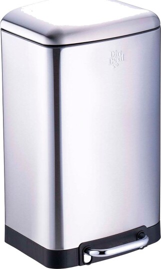 Dirt Devil Pedalbøtte med Soft Close, 20L, stål